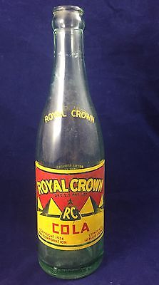  Vintage RC Cola Soda Bottle