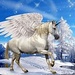 Winter Pegasus - unicorns icon
