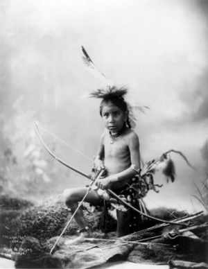 “Pulls the Bow” Lakota Sioux (Heyn and Matzen - 1900) 