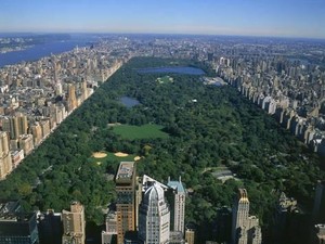  Aerial View Of Central Park