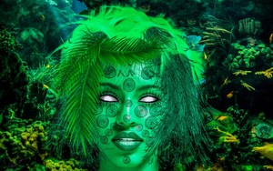 African Goddess Mother Nature ANCIENT IGBO ULI URI NNECHUKWU Gaia IHU NNECHUKWU SIRIUS UGO ART B