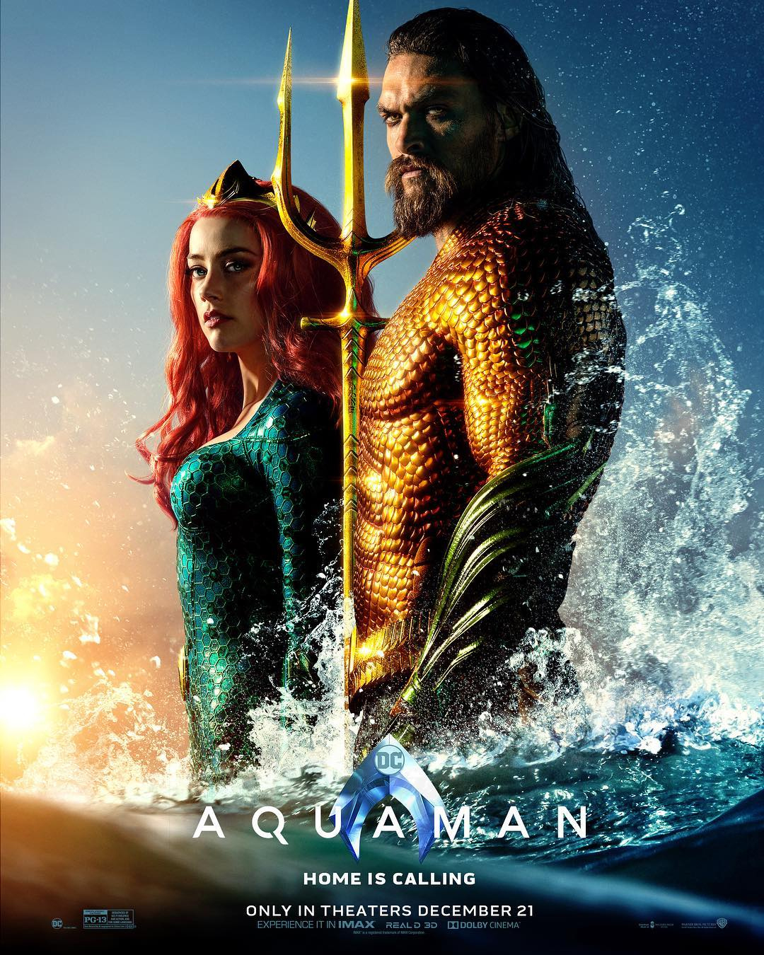 Aquaman (2018) Poster DCEU DC extended universe Photo (41671607