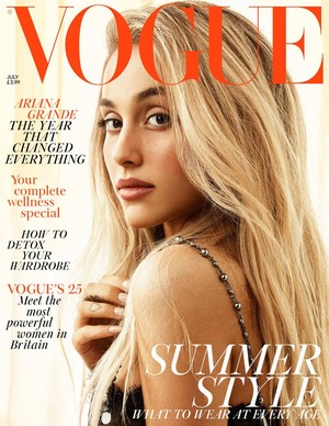  Ariana Grande for Vogue UK [June 2018]