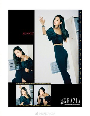  BLACKPINK for GRAZIA China Magazine for October 2018 issue