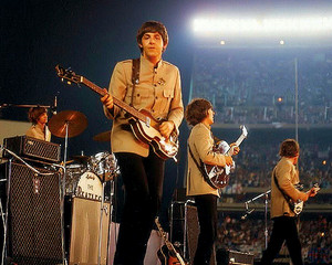  Beatles 1965 show, concerto Shea Stadium