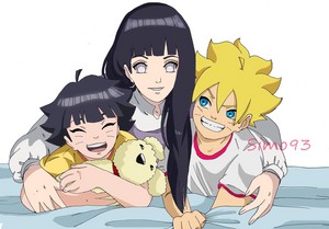  Hinata, Boruto and Himawari // Naruto