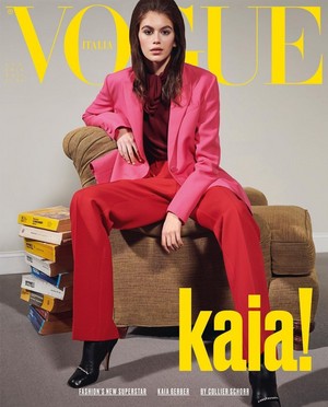  Kaia Gerber for Vogue Italy [July 2018]