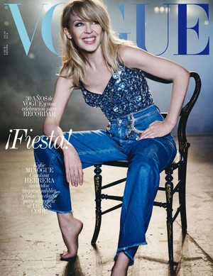 Kylie Minogue for Vogue Spain (Cover July 2018)