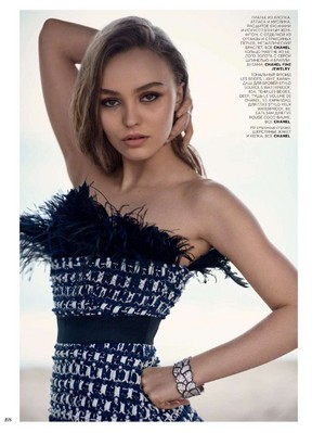  Lily Rose Depp for Vogue Russia [July 2018]