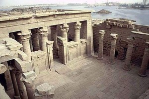 RUIN CASTLE NUBIA EGYPT