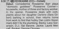Roseanne's Series Premiere Description - 1988 - roseanne photo