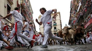  San Fermín festival, Pamplona, Spain