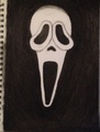 Scream mask - horror-movies fan art