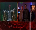 The Trio Vs the Riddler - batman fan art