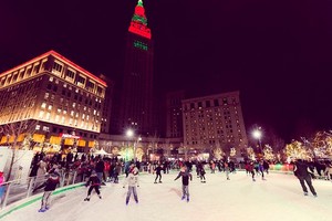  Ice Skating In Public Square