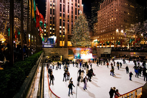 Ice Skating In Rockefeller Center