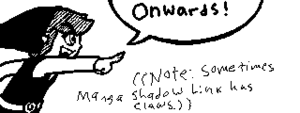 Manga Shadow Link stamps