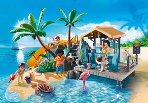  Playmobil Island suco, suco de Bar