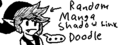 Shadow Link doodle - random fan art