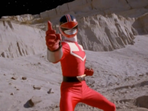  Wes Morphed As The Red Time Force Ranger 2