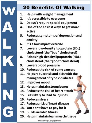  Benefits Of Walking