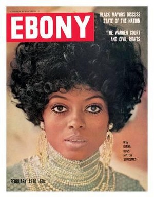 Diana Ross On The Cover Of Ebony