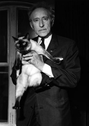  Jean Cocteau And His Cat