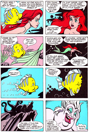  Walt Дисней Comics - The Little Mermaid: Serpent Teen (English Version)