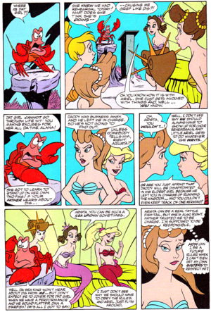  Walt 디즈니 Comics - The Little Mermaid: Serpent Teen (English Version)