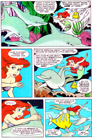  Walt 迪士尼 Comics - The Little Mermaid: Serpent Teen (English Version)