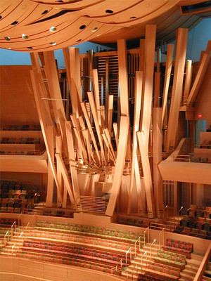 Inside Walt Disney Concert Hall