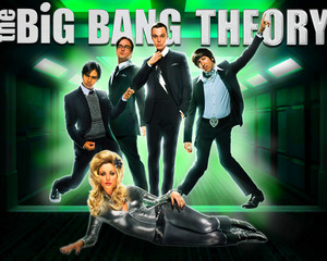  The Big Bang Theory karatasi la kupamba ukuta