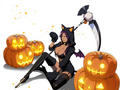 *Yoruichi Shihoin : Halloween : Bleach* - anime photo