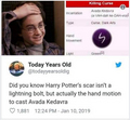Harry's Scar - harry-potter fan art