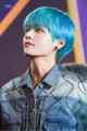 Taehyung/ V(blue haired)💖 - v-bts photo
