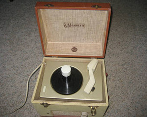  Vintage Portable Record Player