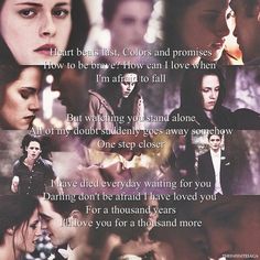  Edward and Bella "A Thousand Years"