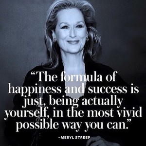 Meryl Streep Inspiration 🧡