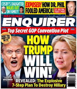  National Enquirer Magazine Cover