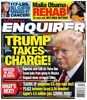  National Enquirer Magazine Cover