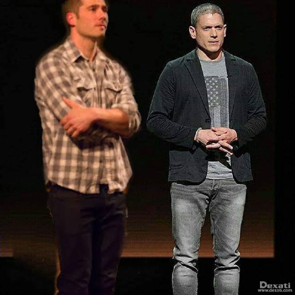 Photo of luke macfarlane and wentworth miller for fans of wentworth and luk...