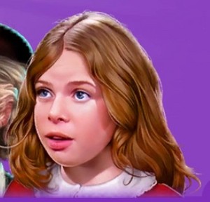 Veruca in Wonka's World of Candy app game