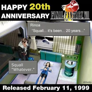  20 YEARS Vor I Liebe FINAL Fantasy VIII MANIA