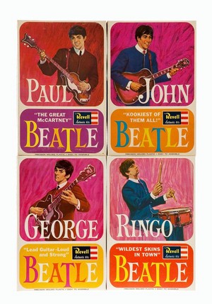  Beatles stickers