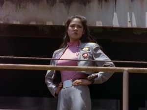 Cassie Second Pink Turbo Ranger and Pink Space Ranger 3