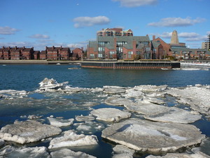  Erie Basin bến du thuyền, bến tàu, marina Buffalo, New York