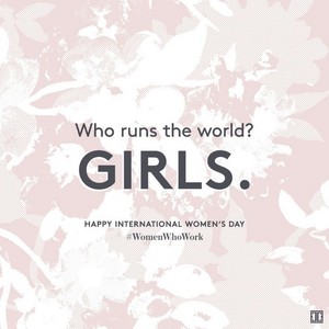 Happy International Women's Day 💄👠💎💐