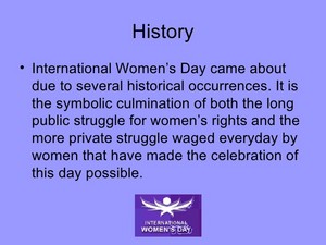  History International Women's Tag