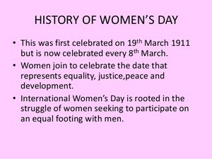 History Of Women's Day