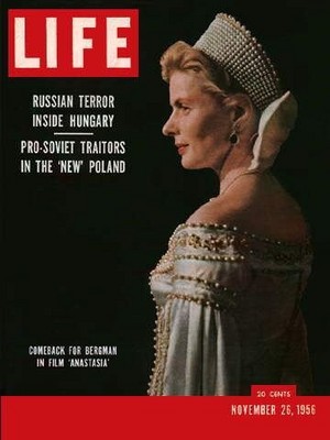 Ingrid Bergman On The Cover Of Life Magazine